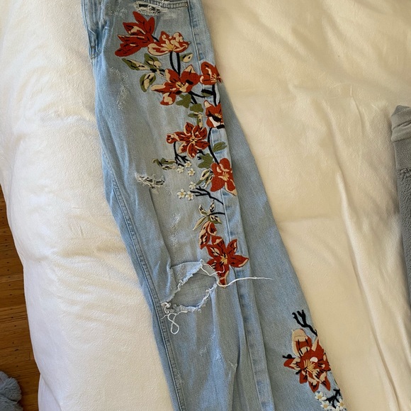Top shop embroidered jeans - Picture 1 of 3